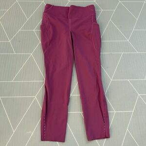 Lululemon Fast and Fr^^ High-Rise Tight 25" *5 Pocket Size‎ 10 Wild Berry